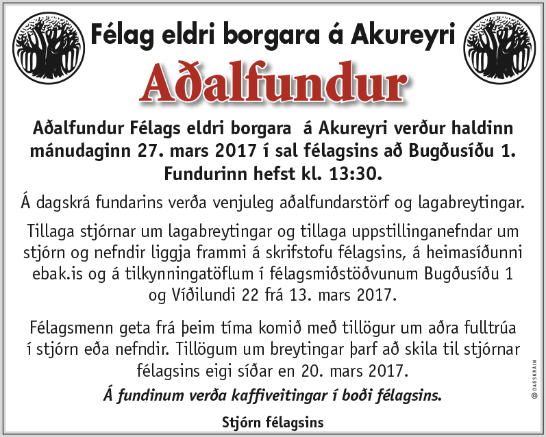 Aðalfundur 2017