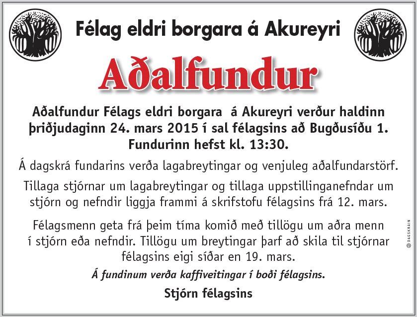 Aðalfundur