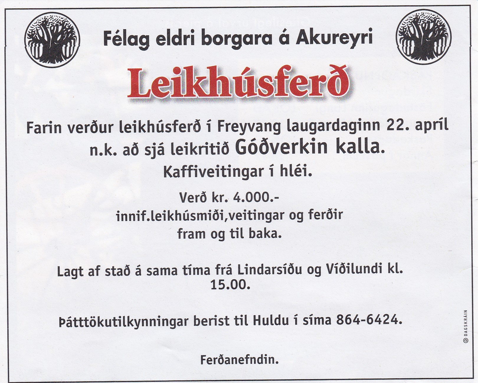 Leikhúsferð